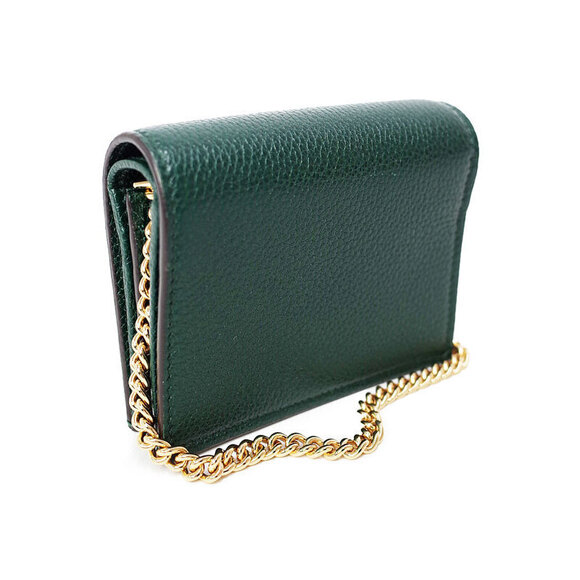 Gucci Zumi Chain Card Wallet Bifold - Picture 2 of 5